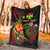 Wallis and Futuna Polynesian Personalised Premium Blanket - Legend of Wallis and Futuna (Reggae) - Polynesian Pride