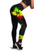 Hawaiian Kakau Flowers Polynesian Women's Leggings - AH - Polynesian Pride