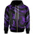 Yap Polynesian Custom Zip Hoodie Polynesian Tattoo Purple Version Unisex Purple - Polynesian Pride