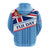 Fiji Day Hoodie Tapa Pattern With Flag LT12 - Polynesian Pride