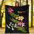 Kosrae Polynesian Blanket - Plumeria Tribal - Polynesian Pride