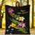 Papua New Guinea Polynesian Blanket - Plumeria Tribal - Polynesian Pride