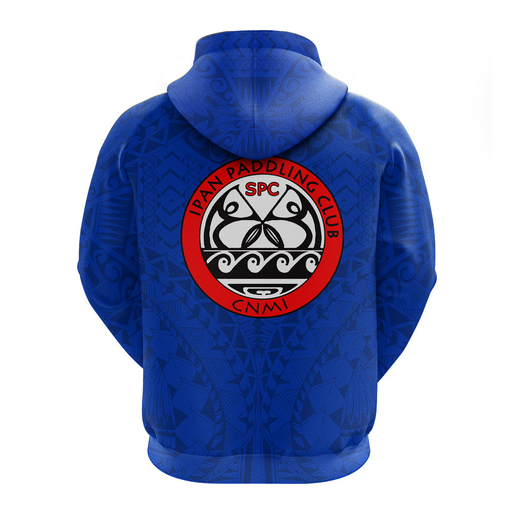 Saipan Paddling Club Spc Zip up Hoodie LT12 - Polynesian Pride