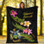 Solomon Islands Polynesian Blanket - Plumeria Tribal - Polynesian Pride