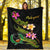 Pohnpei Polynesian Blanket - Plumeria Tribal - Polynesian Pride