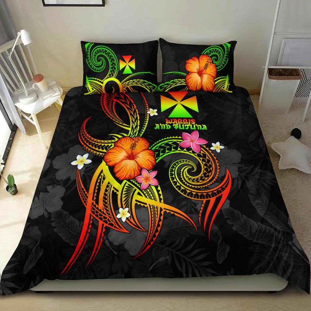 Wallis and Futuna Polynesian Bedding Set - Legend of Wallis and Futuna (Reggae) Reggae - Polynesian Pride