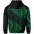 Hawaii Maka Polynesian Hoodie Marcus Style Green - Polynesian Pride