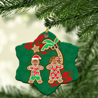 Hawaii Tropical Christmas Cookies Christmas Ornament - LT12 Snow Flake - Polynesian Pride