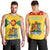 Grenada Men Tank Top Power Grenada Mix Coat of Arms LT13 - Polynesian Pride