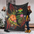 Wallis and Futuna Polynesian Premium Blanket - Legend of Wallis and Futuna (Reggae) - Polynesian Pride