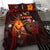 Tonga Polynesian Bedding Set - Legend of Tonga (Red) - Polynesian Pride