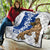 Guam Premium Quilt - Chamorro With Puntan Blue Color - Polynesian Pride