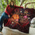 New Caledonia Polynesian Personalised Premium Quilt - Legend of New Caledonia (Red) - Polynesian Pride