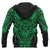 Polynesian Hoodie Tattoo Tiki Green - Polynesian Pride