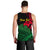 (Custom Personalised) Vanuatu Espiritu Santo Men Tank Top - Kava With Hibiscus - LT12 - Polynesian Pride