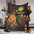 Nauru Polynesian Premium Blanket - Legend of Nauru (Reggae) - Polynesian Pride