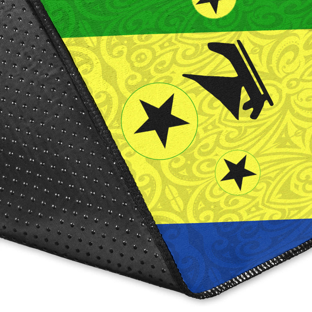 Vanuatu Malampa Province Area Rug - Flag Style - LT12 - Polynesian Pride
