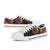 French Polynesia Low Top Shoes - Tropical Hippie Style - Polynesian Pride