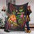 Guam Polynesian Premium Blanket - Legend of Guam (Reggae) - Polynesian Pride