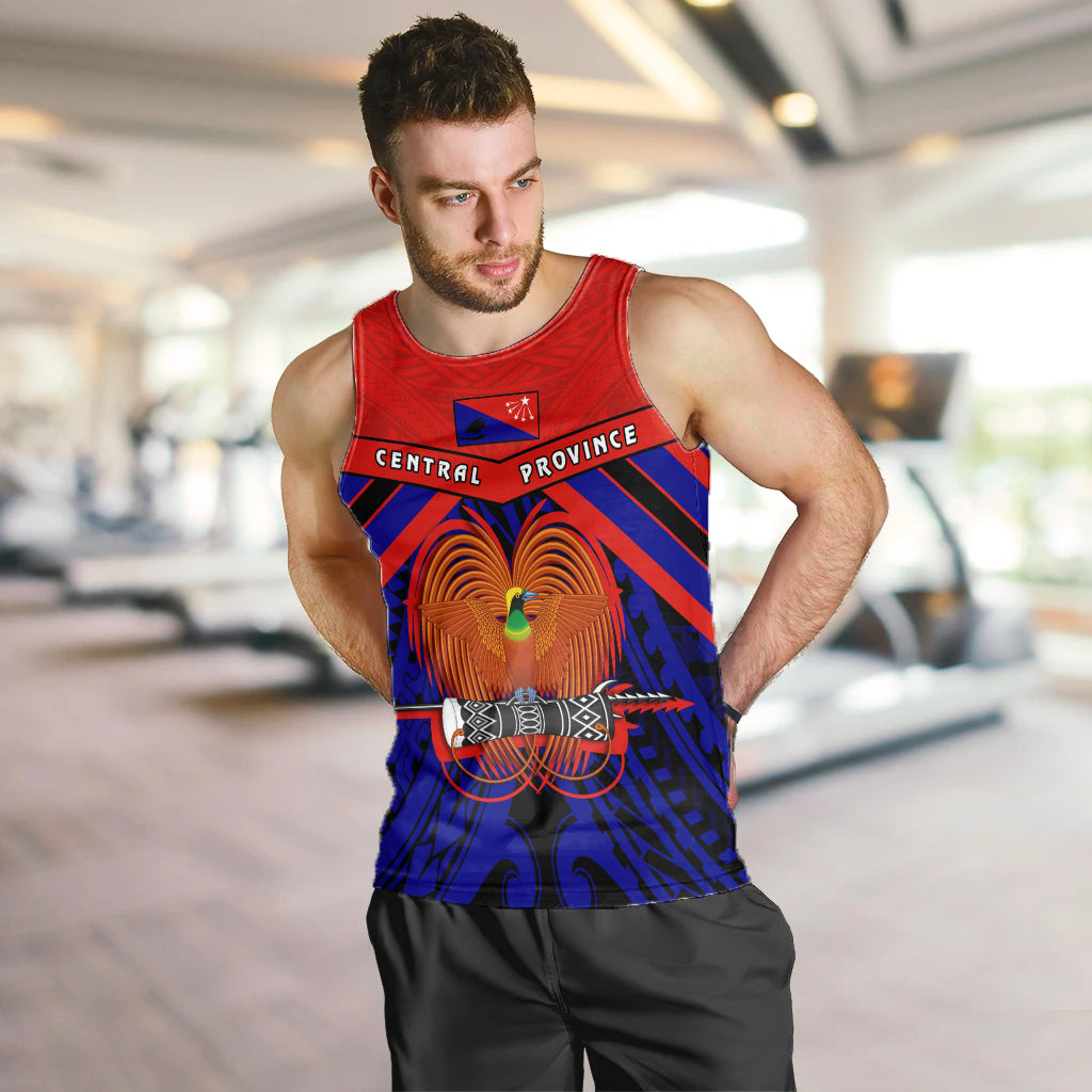 Central Province Men Tank Top Papua New Guinea LT13 - Polynesian Pride