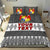 (Custom Personalised) Tonga Bedding Set Tongan Pattern Gray LT13 - Polynesian Pride