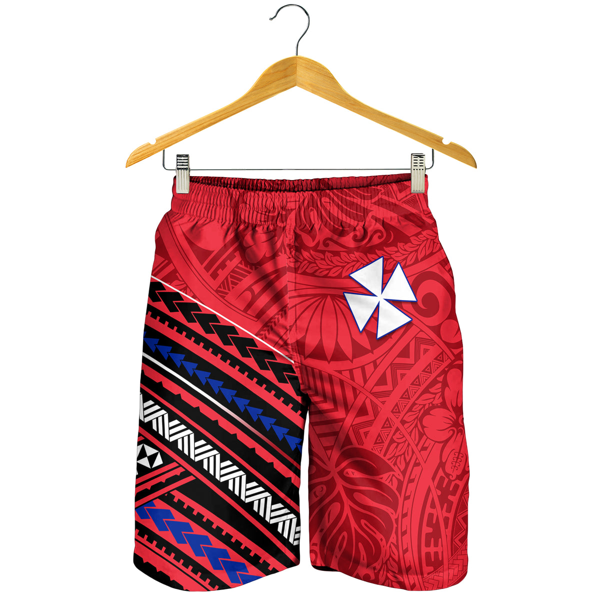 Wallis and Futuna Men Short Creative Polynesian LT13 - Polynesian Pride