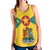 Grenada Women Racerback Tank Power Grenada Mix Coat of Arms LT13 - Polynesian Pride