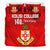 Kolisi Tonga College Atele Bedding Set 140 Years Anniversary Tongan Ngatu LT13 - Polynesian Pride