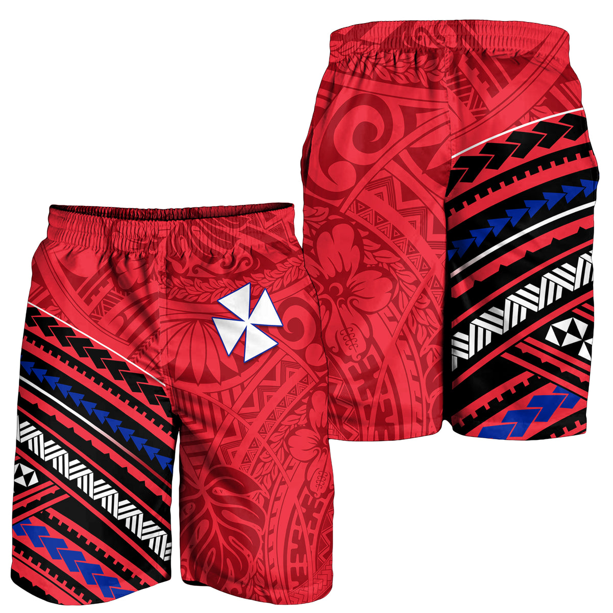 Wallis and Futuna Men Short Creative Polynesian LT13 - Polynesian Pride