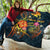 Papua New Guinea Polynesian Personalised Premium Quilt - Legend of Papua New Guinea (Blue) - Polynesian Pride