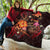 Papua New Guinea Polynesian Premium Quilt - Legend of Papua New Guinea (Red) - Polynesian Pride