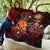 Marshall Islands Polynesian Premium Quilt - Legend of Marshall Islands (Red) - Polynesian Pride