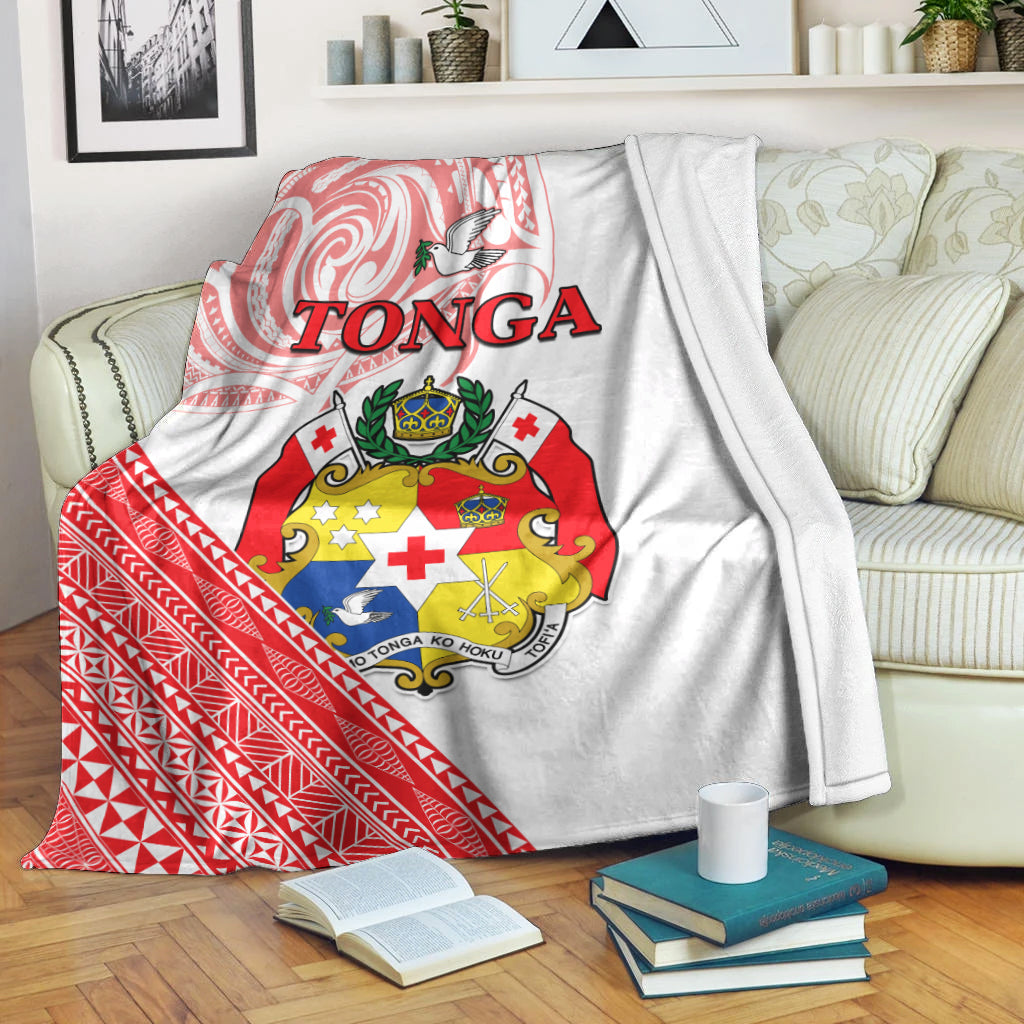 Tonga Premium Blanket Tongan Pattern Blithesome LT13 - Polynesian Pride