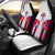 Hawaii Flag Car Seat Covers White - Polynesian Pride