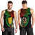 Vanuatu Heart Polynesian Men Tank Top Turtle Sand Drawings LT13 - Polynesian Pride