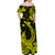 Hawaii Matching Polynesia Yellow Fish Hook Dress and Hawaiian Shirt LT13 - Polynesian Pride