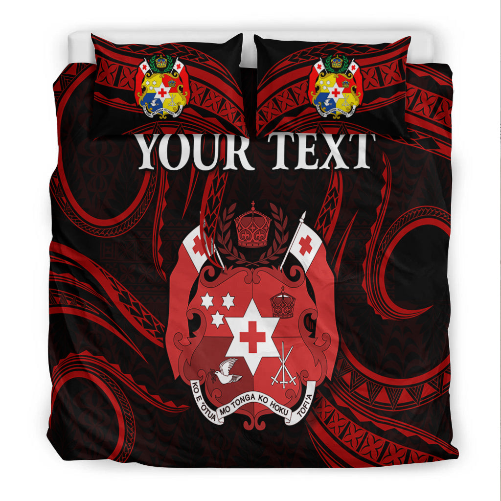 (Custom Personalised) Tonga Pattern Bedding Set Always Proud LT13 - Polynesian Pride