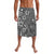 Hawaii Lavalava Polynesian Gray Hibiscus and Map Mystical LT13 Gray - Polynesian Pride