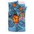 (Custom Personalised) Fiji Bedding Set - Hibiscus With Tribal - LT12 - Polynesian Pride