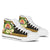 Tahiti High Top Shoes - Polynesian Gold Patterns Collection - Polynesian Pride