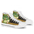 Pohnpei High Top Shoes - Polynesian Gold Patterns Collection - Polynesian Pride