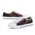 Tokelau Low Top Shoes - Butterfly Polynesian Style - Polynesian Pride