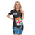 Fiji Polynesian Polo Dress Featured Fijian Lovers LT13 Black - Polynesian Pride