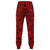 Polynesian Kakau Turtle Red Joggers - Polynesian Pride