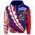 Hawaii Pullover Hoodie American Samoa Flag Edition - Polynesian Pride