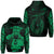 Hawaii Hook Polynesian Green Maui Hoodie Unisex Green - Polynesian Pride