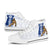 Guam High Top Shoes - Chamorro With Puntan Blue Color - Polynesian Pride