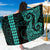 Kanaka Map Turquoise Polynesian Sarong Sarong One Size Turquoise - Polynesian Pride