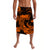 Hawaii Lavalava Polynesian Orange Attractive Hula Girl LT13 Orange - Polynesian Pride