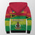 Vanuatu Color Sherpa Hoodie Six Provinces and Map LT13 - Polynesian Pride